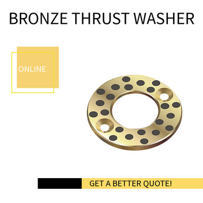 JDB-JTW Graphite Bronze Thrust Washer Self Lubricated Oilless