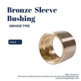 Custom Casting Bronze Bushing Thin - Walled Bearing Use In Agricultural Machinery