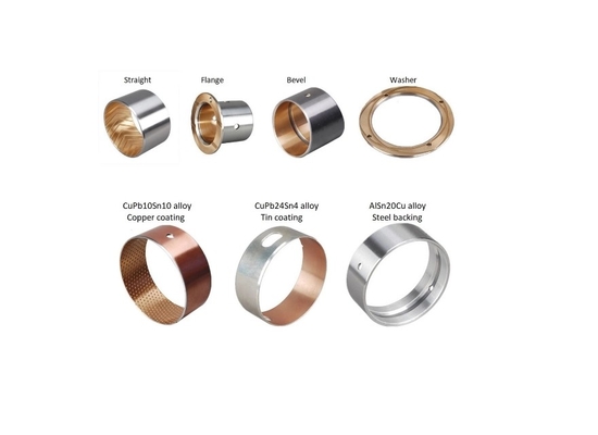 سعر جيد Bimetal Bearing -720 صلابة عالية لوحات معدنية ثنائية المعدن قطاع CuPb24Sn4 و CuPb30 مواد البطانة الانترنت