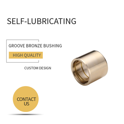 سعر جيد Customzied الأخدود البرونزية Gleitlager رقيقة الجدار كم وشفة للحفارات الانترنت